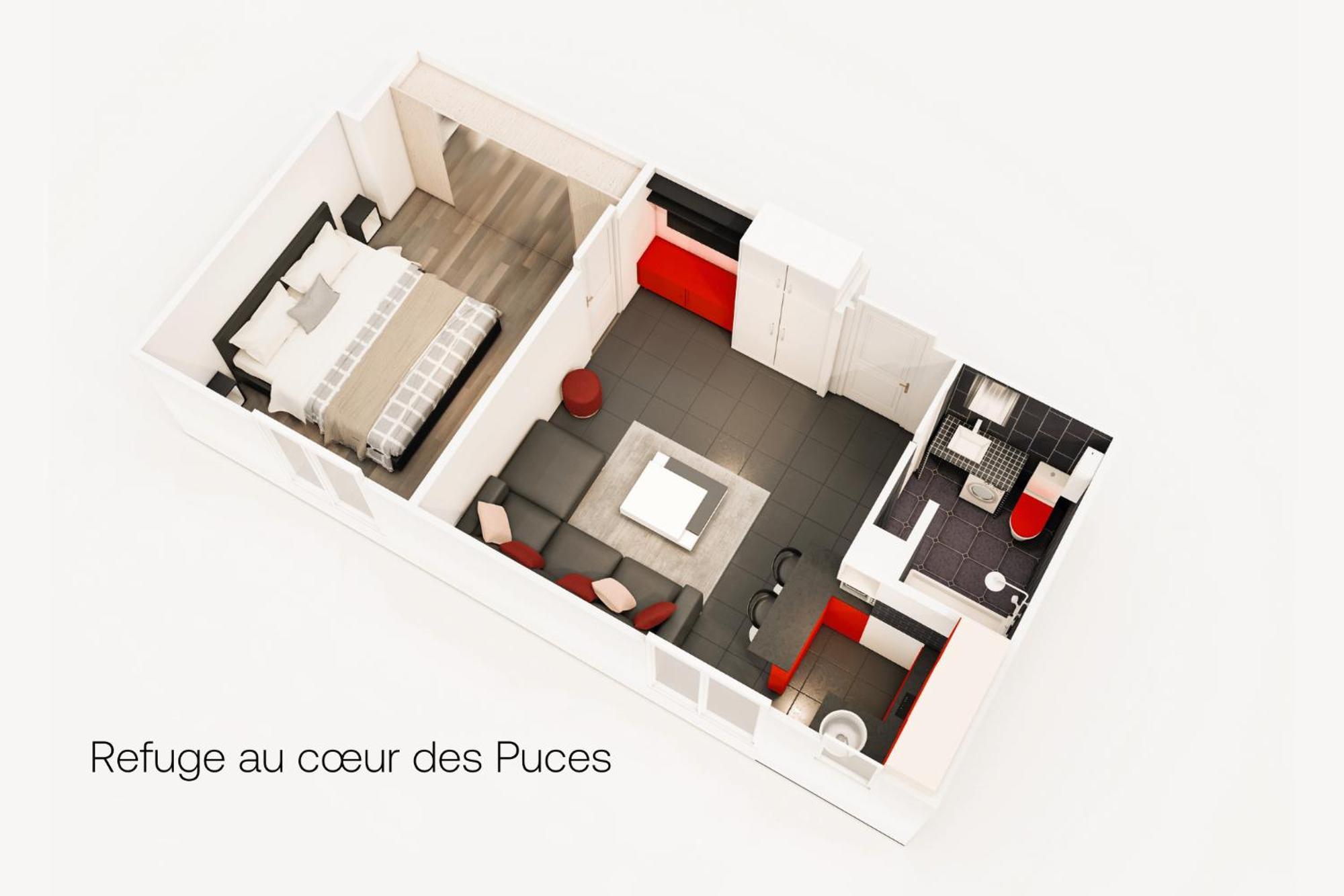 Marche Aux Puces De Saint-Ouen Apartment Екстериор снимка