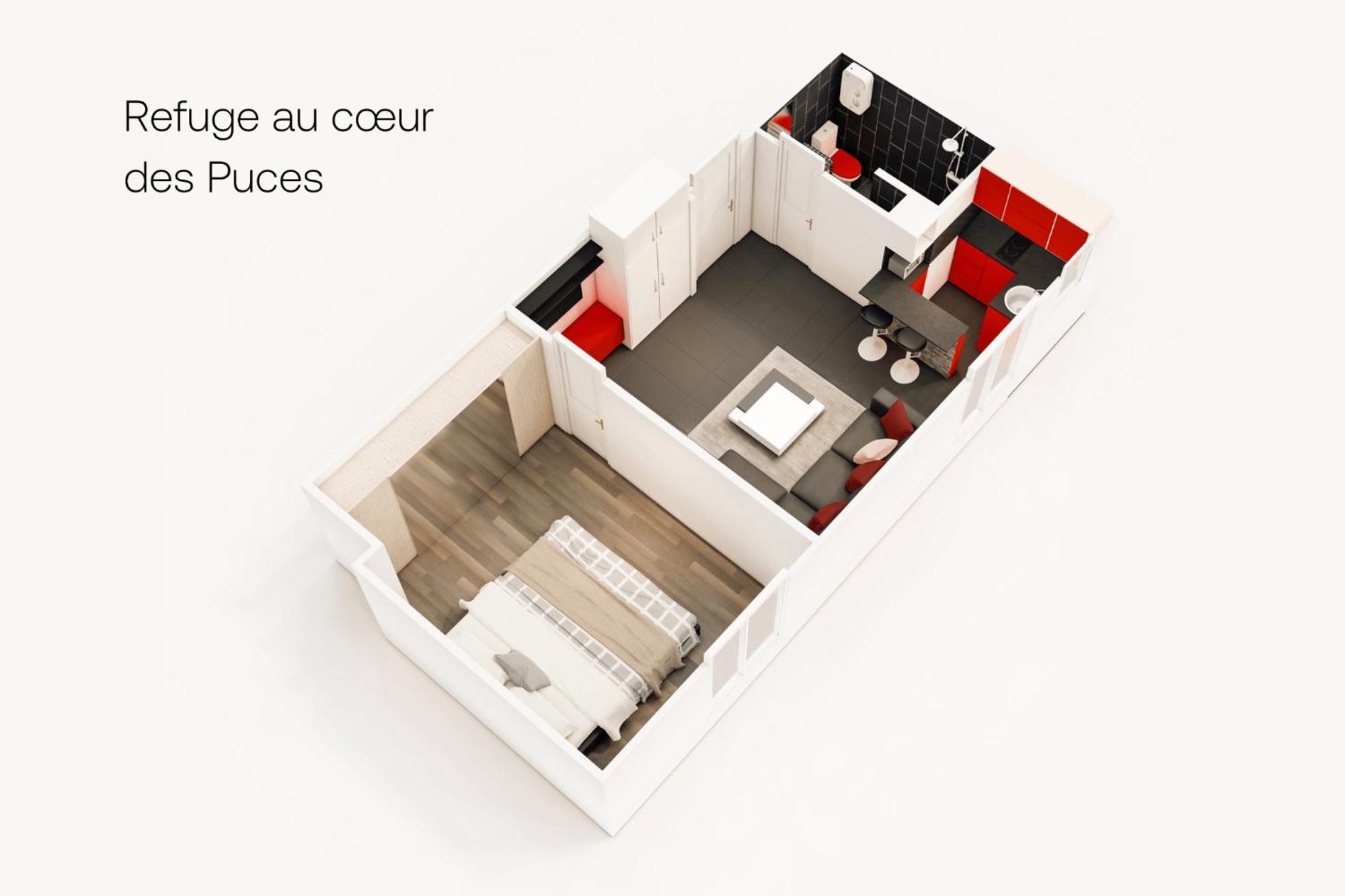 Marche Aux Puces De Saint-Ouen Apartment Екстериор снимка