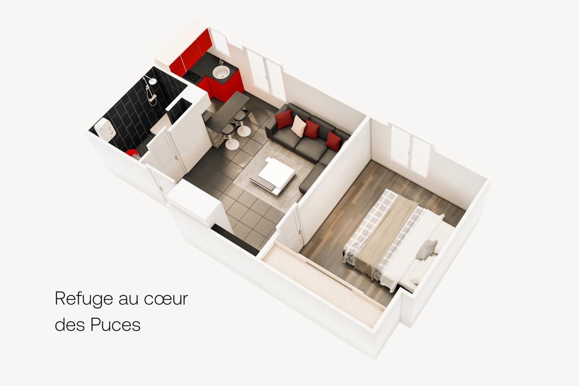 Marche Aux Puces De Saint-Ouen Apartment Екстериор снимка